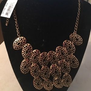 Gold layered necklace